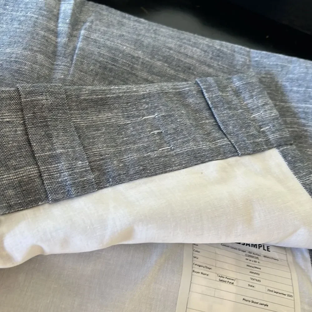 Pottery Barn Teen Cotton Linen Drape